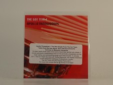 THE GO! TEAM APOLLO THROWDOWN (H1) 1 Track Promo CD Single including Picture Sle