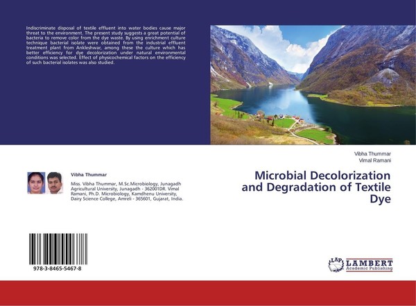 Microbial Decolorization And Degradation Of Textile Dye Vibha Thummar-image