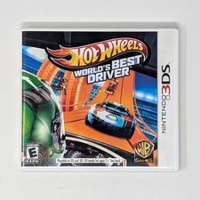Hot Wheels: World's Best Driver 3DS Case No Game