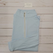 Tailored Sportsman ICEFIL Long Sleeve Ziptop Shirt - Almost Pale Blue/Silver