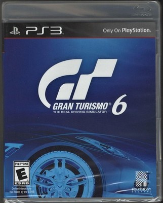 Gran Turismo 6 PS3 (Brand New Factory Sealed US Version) PlayStation 3, Playstat