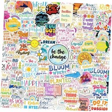 PCS Affirmation Stickers, Holographic Motivational Sticker Pack, Positive 300