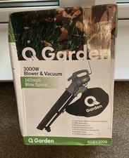 Q Garden BV3000 Garden Vacuum and Leaf Blower