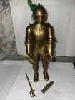 1:6 Figure  ARMOR Vintage 1968 Marx Sir Gordon Gold Knight Action Figure Noble