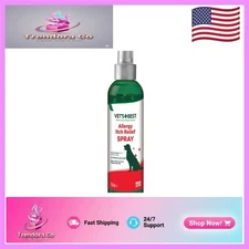Vet's Best Allergy Itch Relief Spray for Dogs - 8 Oz Natural Anti-Itch Solution