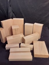 Large Variety Box Basswood Carving Blanks Paint Grade Craft Lumber BULK01
