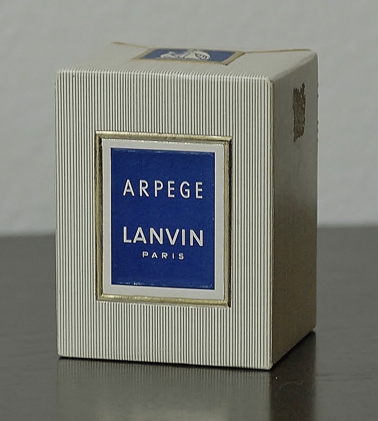Vtg 60s-70s ARPEGE by LANVIN splash EXTRAIT PURE PARFUM 15 ml 1/2 