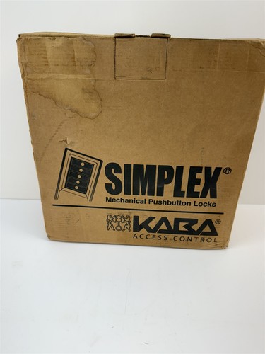 Kaba Simplex LL1031-26D-41 Leva Meccanico Pulsante Blocco Ingresso - Cromo Satinato - Foto 2 di 7