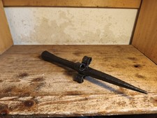 Altes französisches Dengeleisen  Amboss Dengelstock Sense dengeln