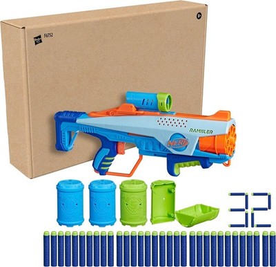 Nerf Elite Junior Rookie Blaster 32 Nerf Elite Darts 4 Ziele Spielzeug Spiele Geschenke