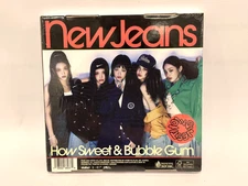 NewJeans How Sweet & Bubblegum Exclusive CD New Jeans Version Plus 1 Photocard