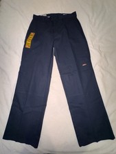 Dikies Work Double Knee Loose Fit New With Tags 32x30 Navy Blue