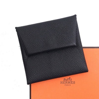 HERMES バスティア Hermes Bastia Coin Purse Noir (Black) GZl18p54 | eBay
