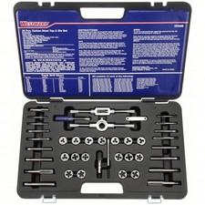 New Westward Tap And Die Set 39 Pc Carbon Steel Tap Carbon Steel Die 1pz49