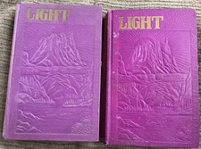 Pair Jehovah's Witness Books LIGHT: The Revelation by Rutherford Books One + Two
