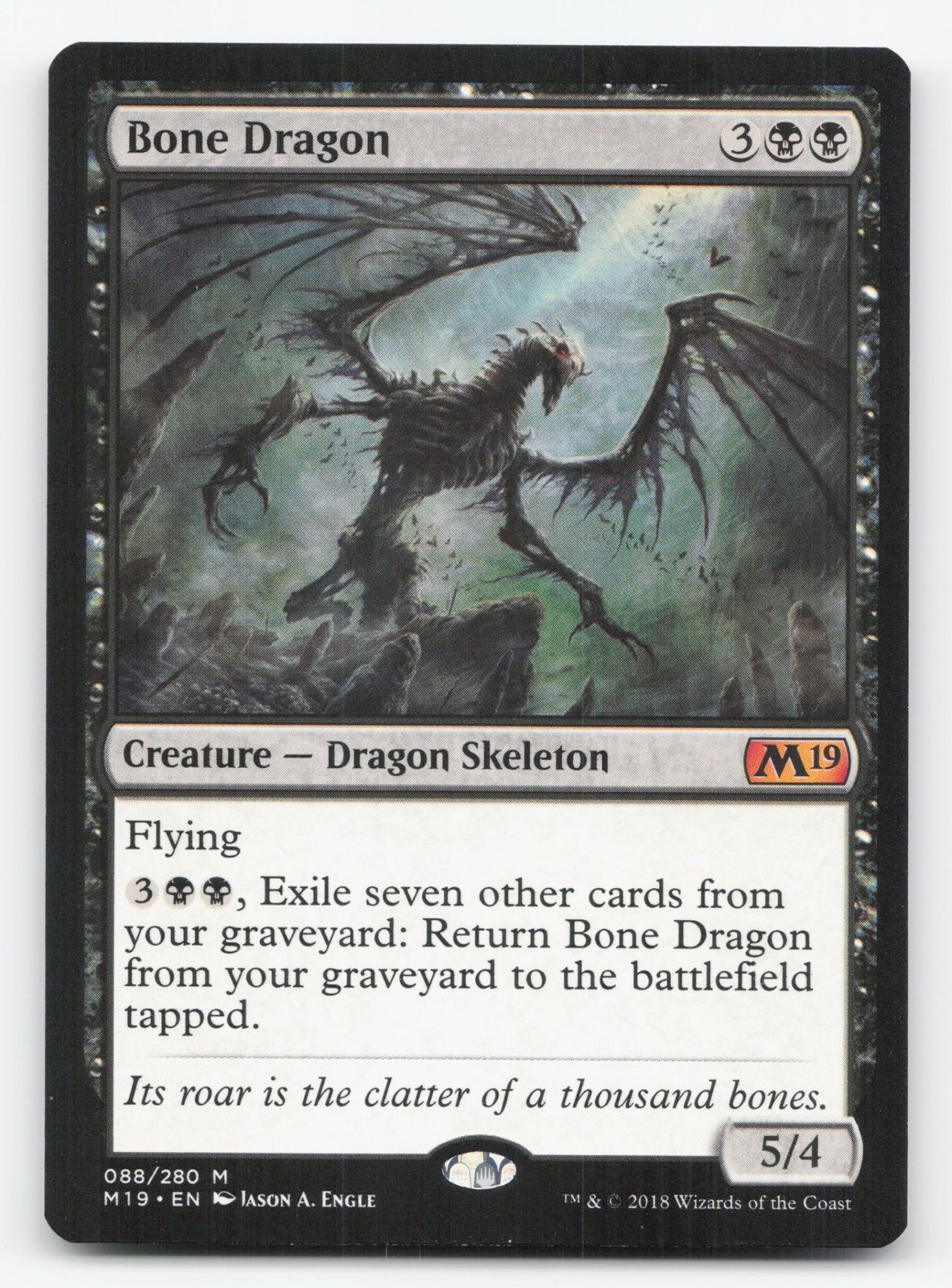 Bone Dragon #88 - NM - Core Set 2019