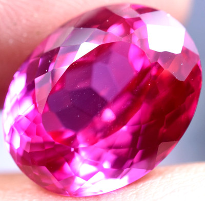 Extremely Rare & Natural 16.30 Ct SUNRISE RUBY GGL Certified Loose Gemstone
