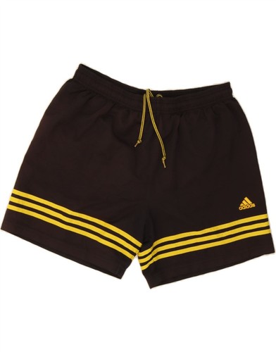 ADIDAS Mens Climalite Sport Shorts XL Black Polyester BF08