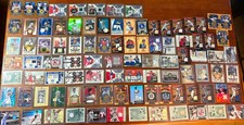100 MLB Card Lot ALL Game Worn Used Jersey Bat Memorabilia Relic Patch Superstar