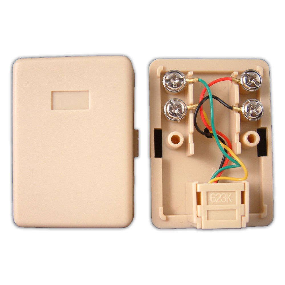 RJ11 Surface Mount Socket