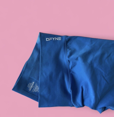 DFYNE impact electric  Blue Seamless High-Waist