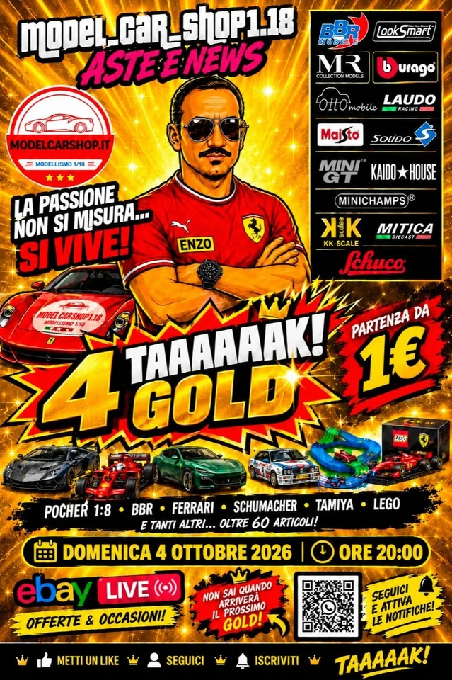 TAAAAAAK! Modellismo Live • Ferrari • BBR • Pocher • LEGO • Kit • Diecast