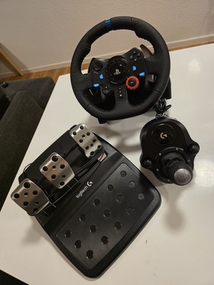 Logitech G29 Driving Force Rennlenkrad, Schwarz, Inkl. Shifter Für Pc und PS
