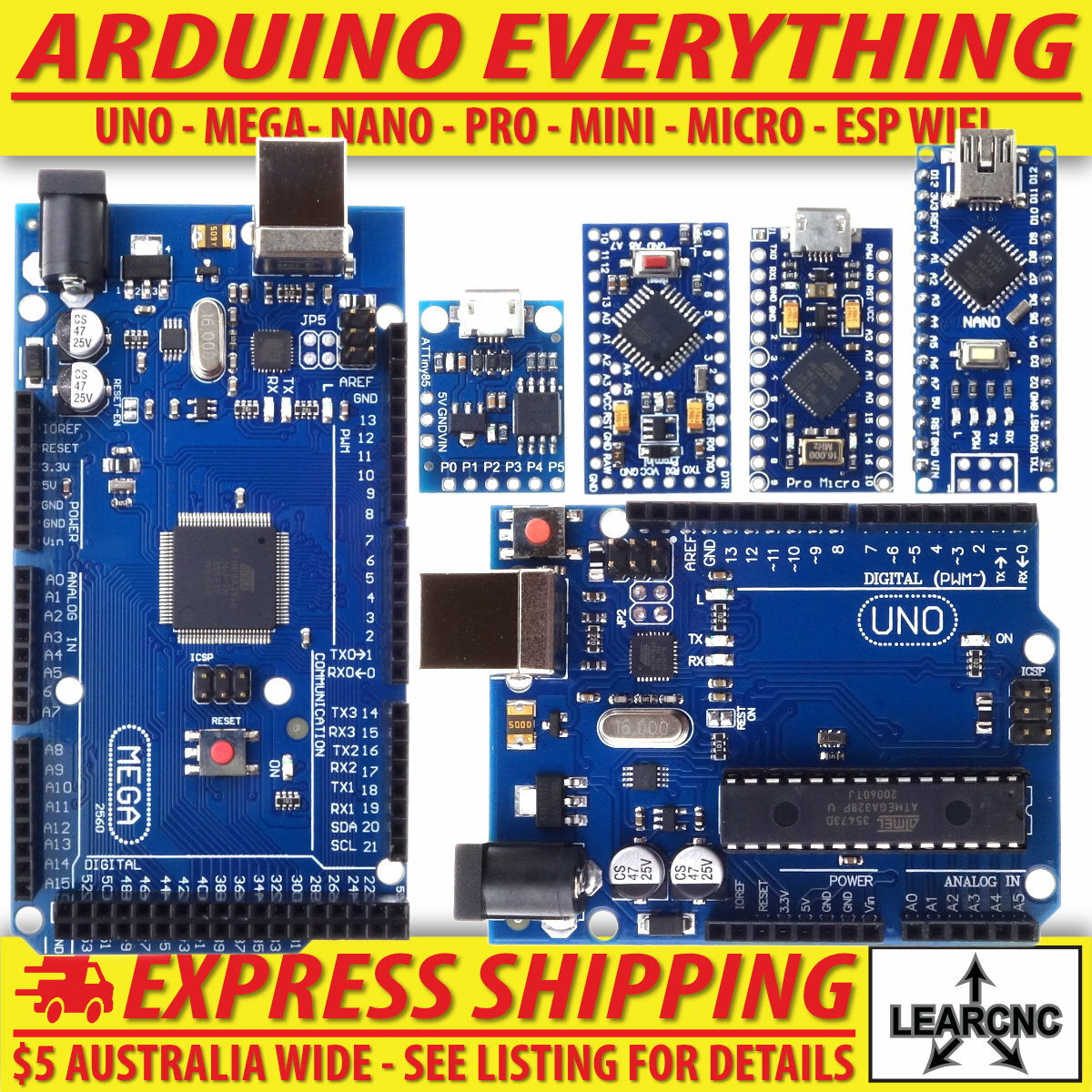 Arduino Mega 2560 R3 Esp8266 Circuit Boards 10PCS Prototype Shield PCB