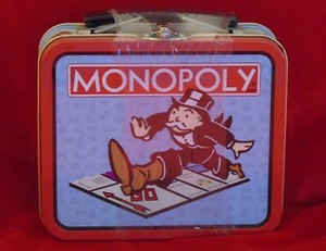 RARE VINTAGE (1998) MONOPOLY MINI LUNCHBOX TIN LTD.COLLECTIONS HASBRO NEW/SEALED
