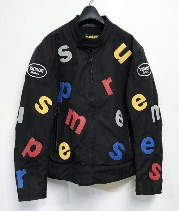 Supreme x Vanson Leather Letters Cordura Jacket 2020 SS20 Supreme x Vanson Leather Letters Cordura Jacket 2020 SS20