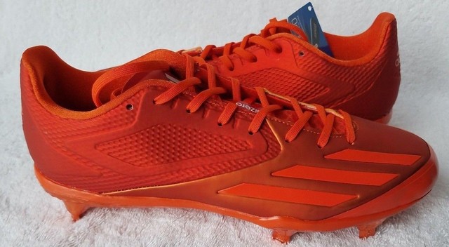orange adidas baseball cleats
