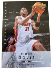 2008 Upper Deck #97 Ricky Davis Miami Heat Basketball Card  First Edition (C8