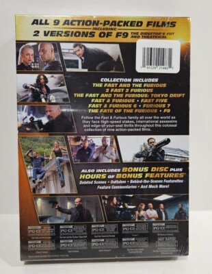 Fast & Furious: 9-Movie Collection (DVD) for sale online | eBay