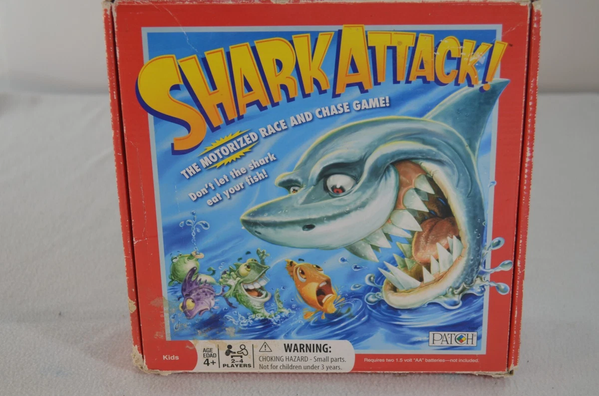 Shark Attack Game - 2010 - Patch - Great Condition