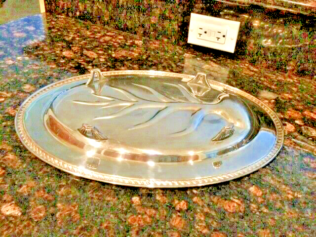 VTG Wm Rogers 810 Oval Footed Silverplated Meat Tray | eBay
