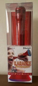 hype wireless karaoke mic & led speaker