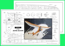 KeilKraft Model Airplane Plans (FF): Super Slicker 60" Class B (1948)