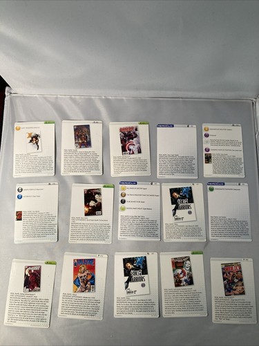 Lotto di 31 Wizkids Marvel DC Heroclix (22 carte) - Foto 10 di 12