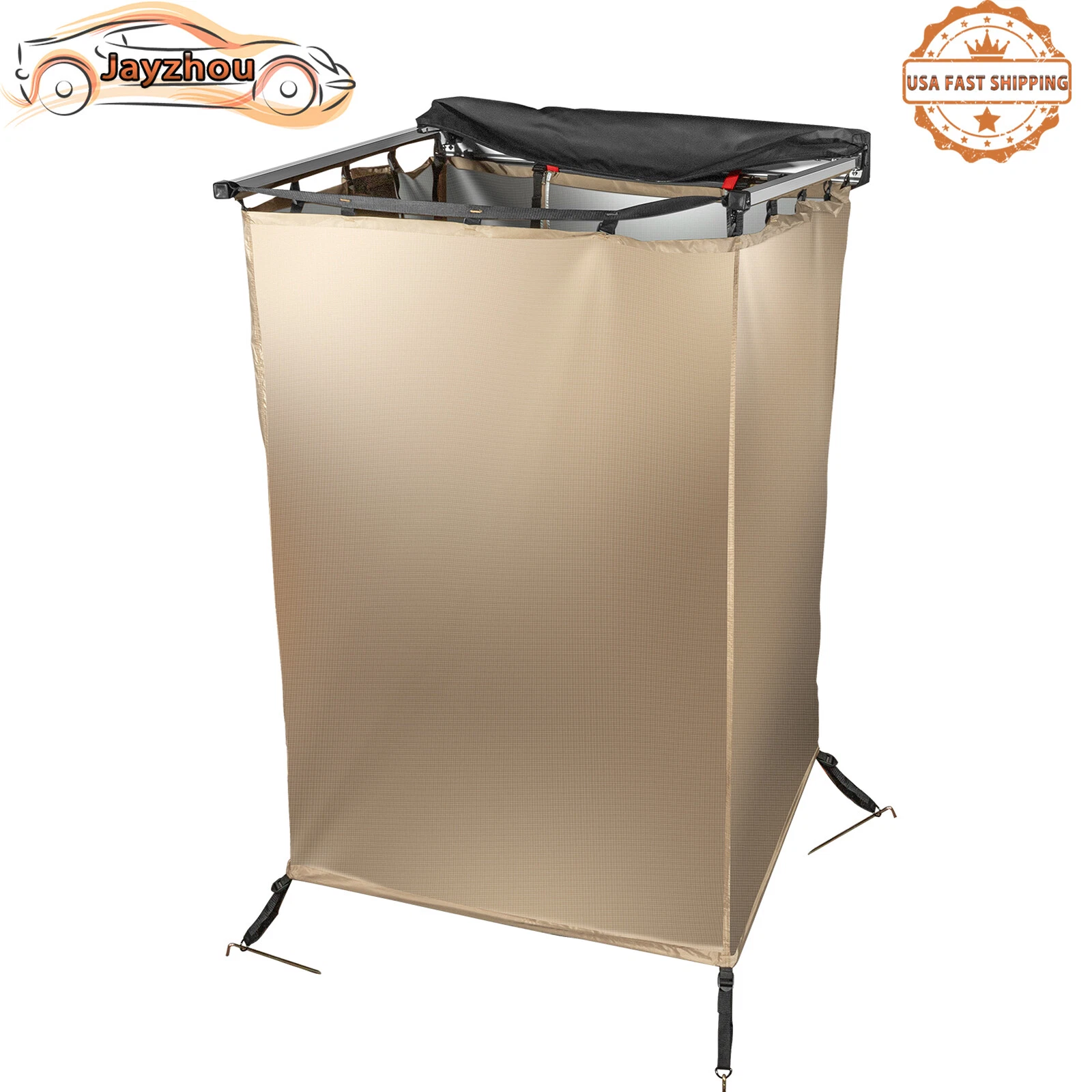 Camping Shower Tent Outdoor Shower Tents for Jeep/Toyota & Most 4x4 Vehicles
