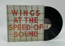 WINGS AT THE SPEED OF SOUND 12" LP SW-11525 VG+ CAPITOL PAUL MCCARTNEY