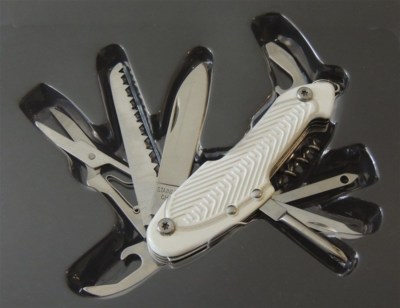 Travel Gear Deluxe Compact Multi-Tool White