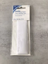 Bondex White  Iron-On Fabric Mending Tape 1.25" x 32" each