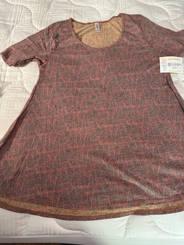 T-shirt LuLaRoe Perfect T - Motif Fleurs De Pissenlits Rose - Taille S - Neuf Sans étiquettes