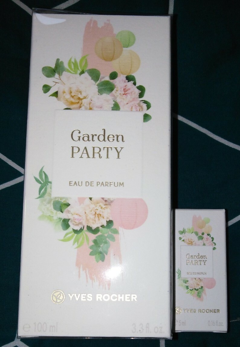 GARDEN PARTY Yves Rocher duo cadeau vapo 100ml et mini flacon