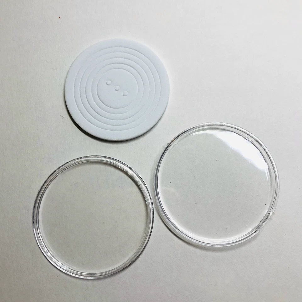 Premier Padded Clear Coin Capsules Holder Storage Crown Display Case £2 50P € UK - Image 4 of 4