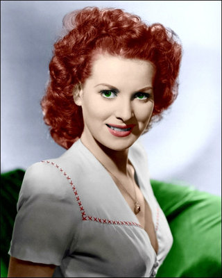 Maureen O'hara Photo 8X10 - COLORIZED 