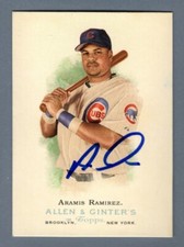 Aramis Ramirez Signed 2006 Topps Allen & Ginter #230 LSCM COA Chicago Cubs