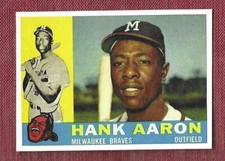 Hammerin Hank Reprint 1960 - Hank Aaron FREE SHIPPING