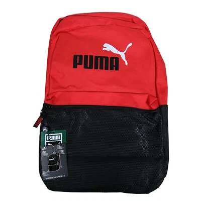 Red & Black PUMA Surface Backpack 2.0