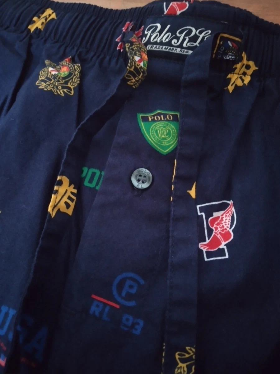 POLO RALPH LAUREN Logos All Over Lounge Pants P Wing Stadium CP
